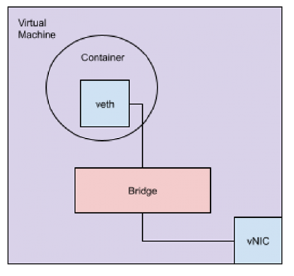 Figure 4: Linux Virtual Machine with a Bridged Interface