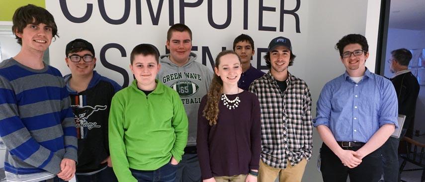 Group photo of Python workshop participants