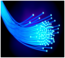 Bundle of fiber-optic cables
