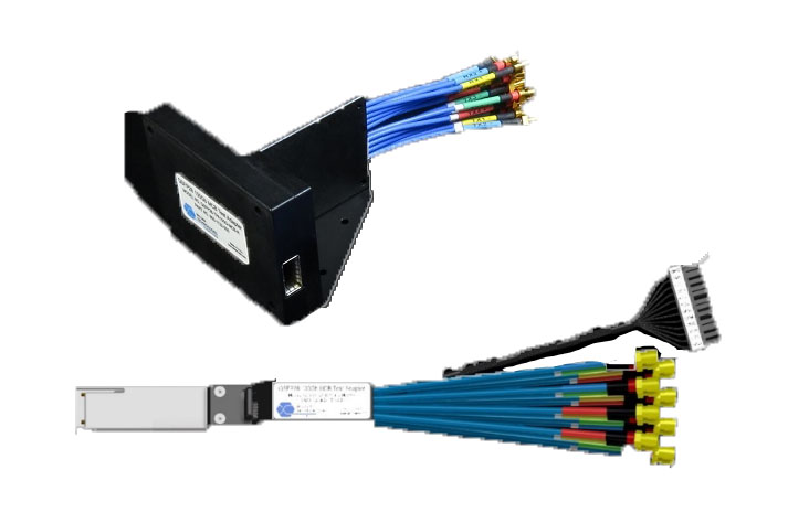 Wilder Technologies QSFP28 100Gbps Test Adapters