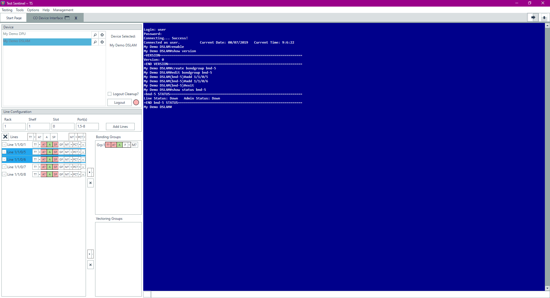 DSLAM Tool